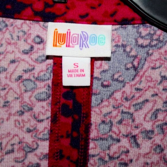 Lularoe Open-Front Cardigan β Snake Print β Size S - Picture 11 of 11